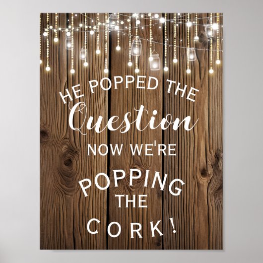 ストリングラ素朴イト婚約アナウンス記号 ポスター (正面)