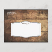 ストリングラ素朴イト日付はがきを保存する 案内ポストカード (裏面)