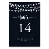 ストリングラ素朴イト書道結婚の テーブルナンバー