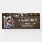 ストリングラ素朴イト木材卒業 横断幕 (横)