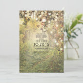 ストリングラ素朴イト樹木路ブライダルシャワー 招待状 (スタンド正面)