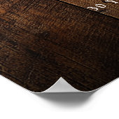 ストリングラ素朴イト退職パーティーウェルカムサイン ポスター (角)