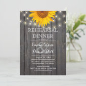 ストリングラ素朴イト&ひまわりリハーサルディナー 招待状 (スタンド正面)