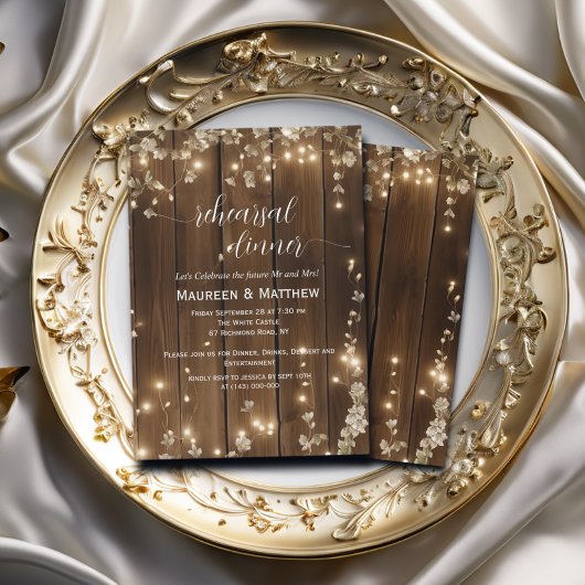 ストリングラ素朴イト「リハーサルディナー」結婚ズ 招待状