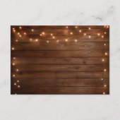 ストリングラ素朴イトQRコードリハーサルディナー エンクロージャーカード (裏面)