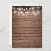 ストリングラ素朴イントグリーンブリデスメイド昼食会 招待状 (裏面)