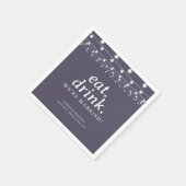 ストリングラ食べイト飲む我々は結婚したの スタンダードカクテルナプキン (角)