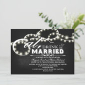 ストリングラ食べイト、ドリンクとビー結婚したズ 招待状 (スタンド正面)