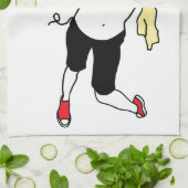 ストリング洗浄 キッチンタオル (折り畳み)