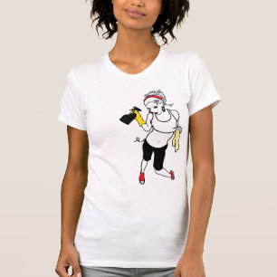 ストリング洗浄 Tシャツ