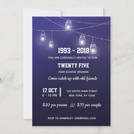 ストリンモダングライト 招待状 (正面)