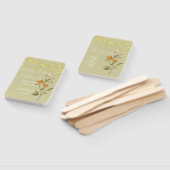 ストリン素朴グライトトレンディー結婚フローラ ハンドファン (組立なし)