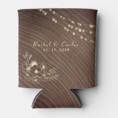 ストリン素朴グライト結婚のクーラーボックス 缶クーラー (正面)