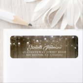 ストリン素朴グライト結婚ズ ラベル (インサイチュ)