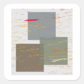 ストリークの正方形 スクエアシール (正面)