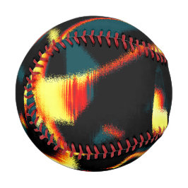 ストリーク燃えた黄色の赤い外観テリー、欠陥スプレー 野球ボール