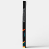 ストリーク燃えた黄色の赤い外観テリー、欠陥スプレー Case-Mate iPhoneケース (裏面 / 左)