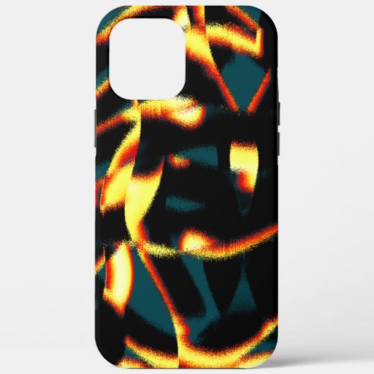 ストリーク燃えた黄色の赤い外観テリー、欠陥スプレー Case-Mate iPhoneケース (裏面)