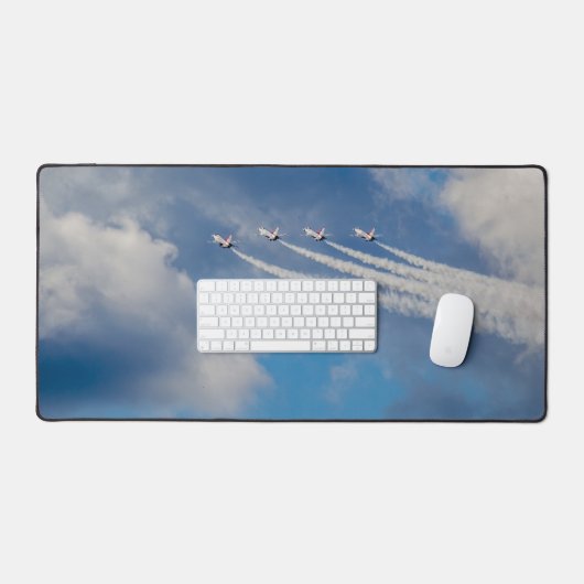 ストリーク遠くに デスクマット (キーボード&マウス)