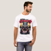 ストリートのalpha Tシャツデザイン Tシャツ (正面フル)