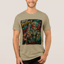 ストリートアート スカル ドクロ 漢字 Tシャツ