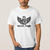 ストリートイーグルアーバンウィングエンブレム Tシャツ (正面)