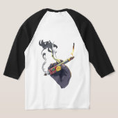 ストリートウェアとトレンディー Tシャツ (レイダウン裏面)