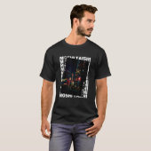 ストリートウェア日本のレトロ美学グラフィックファッション Tシャツ (正面フル)