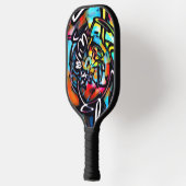 ストリートカオスグラフィティカラフルー ピックルボールラケット (左)