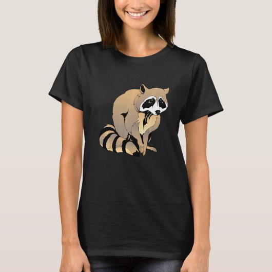 ストリートキャット・アライグマ 9 Tシャツ (正面)