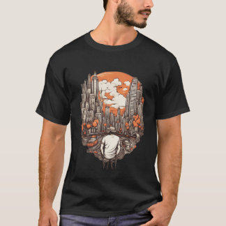 ストリートスマートなスタイルでビッグシティへの愛を表現 re tシャツ