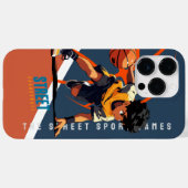 ストリートバスケ | Case-Mate iPhoneケース (裏面 (横))