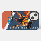 ストリートバスケ | iPhoneケース (裏面横)