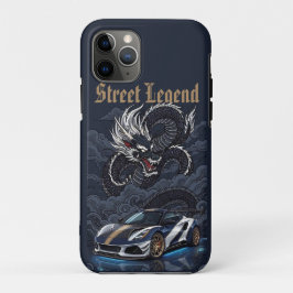ストリートレジェンド ミッドエンジンV6スポーツカードラゴン iPhone 11 PROケース