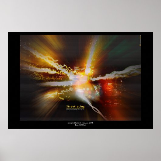 ストリートレーシン ポスター (正面)