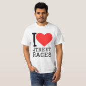 ストリートレース大好き Tシャツ (正面フル)