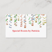 ストリーマカラフルーズの上縁どプロフェッショナル写真 名刺 (正面)