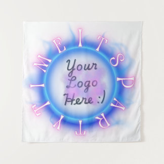 ストリーマーパーティータイム背景 タペストリー