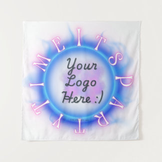 ストリーマーパーティータイム背景 タペストリー