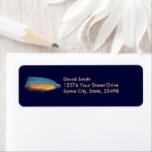 ストリーマーフライ釣りルアーアート ラベル (インサイチュ)