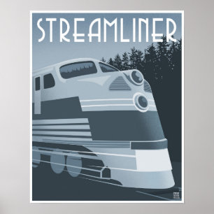 ストリーマー列車 ポスター
