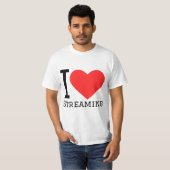ストリーミングが好き Tシャツ (正面フル)