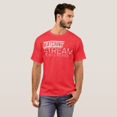ストリーミングを見るのが今の私の人生 ヴィンテージ Tシャツ (正面フル)