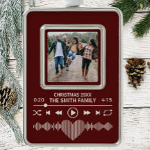 ストリーミングミュージックプレーヤー赤い写真の休日