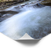 ストリームでの初期春夕べ。フォトプリント フォトプリント            (角)