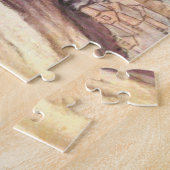 ストリームと山朝鮮フォーク芸術 ジグソーパズル (側面)