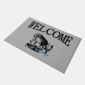 ストリームへようこそ ドアマット (アングル)