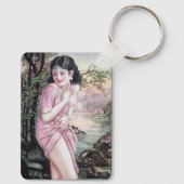 ストリームオアシスで上海の中国人女性にからかわれて キーホルダー (裏面)