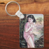 ストリームオアシスで上海の中国人女性にからかわれて キーホルダー (正面)