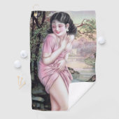 ストリームオアシスで上海の中国人女性にからかわれて ゴルフタオル (インサイチュ)